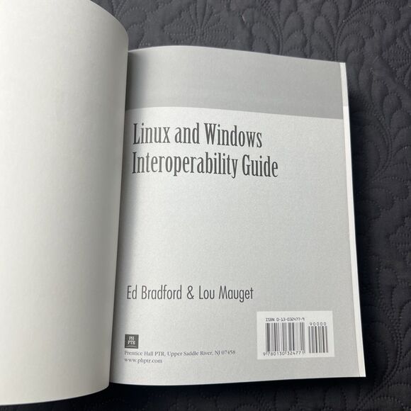 Linux and Windows: A Guide to Interoperability By E. Bradford & L. Mauget Book - Picture 6 of 7